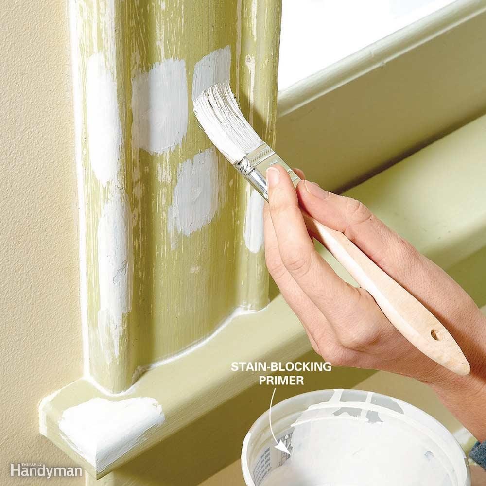 Don't be afraid to paint wood trim