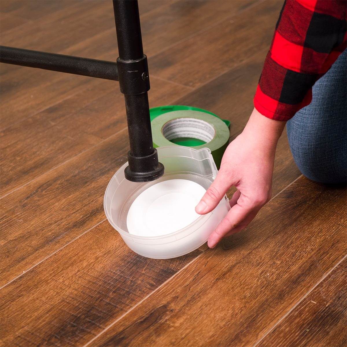 Tape Containers for Furniture Glides
