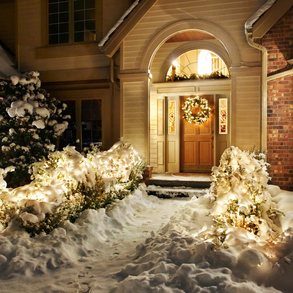 Winter Weather Holiday Lights