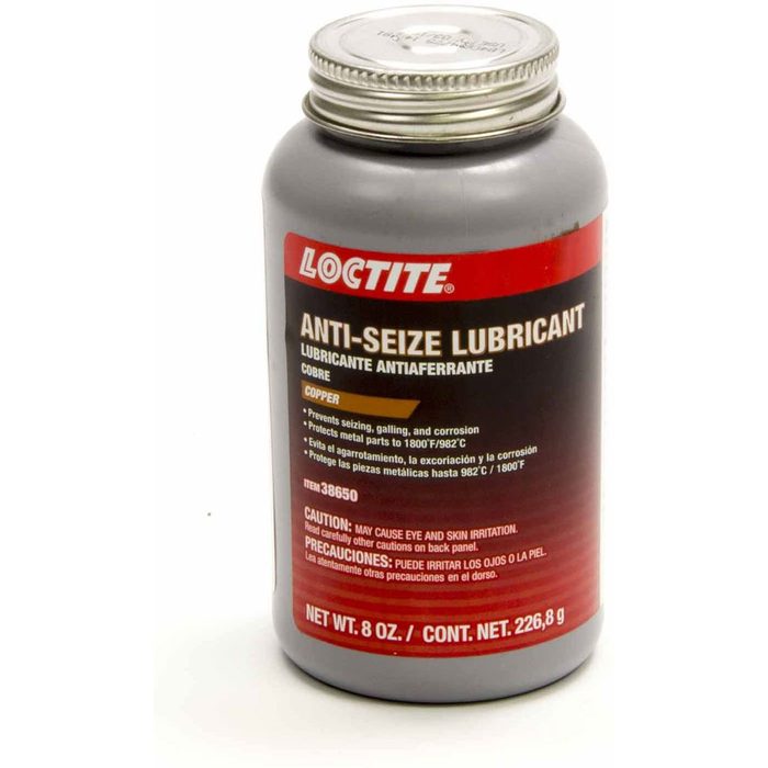 A metallic container labeled 