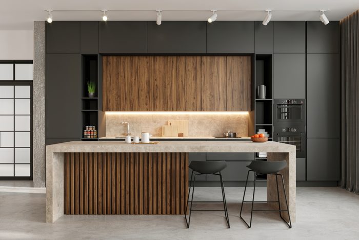 Modern dining room interior