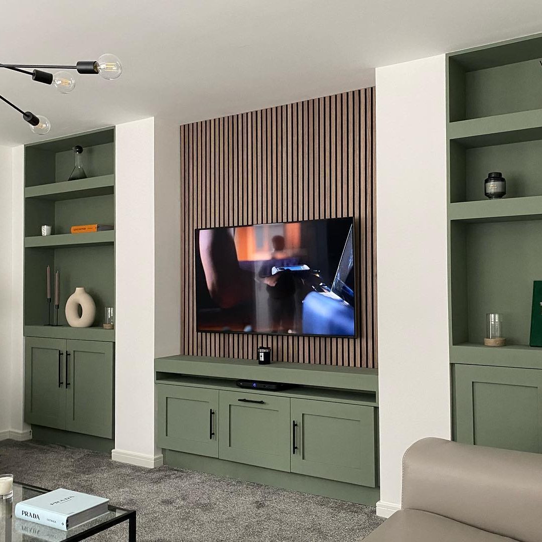 Wall Tv Decor Sandstone view