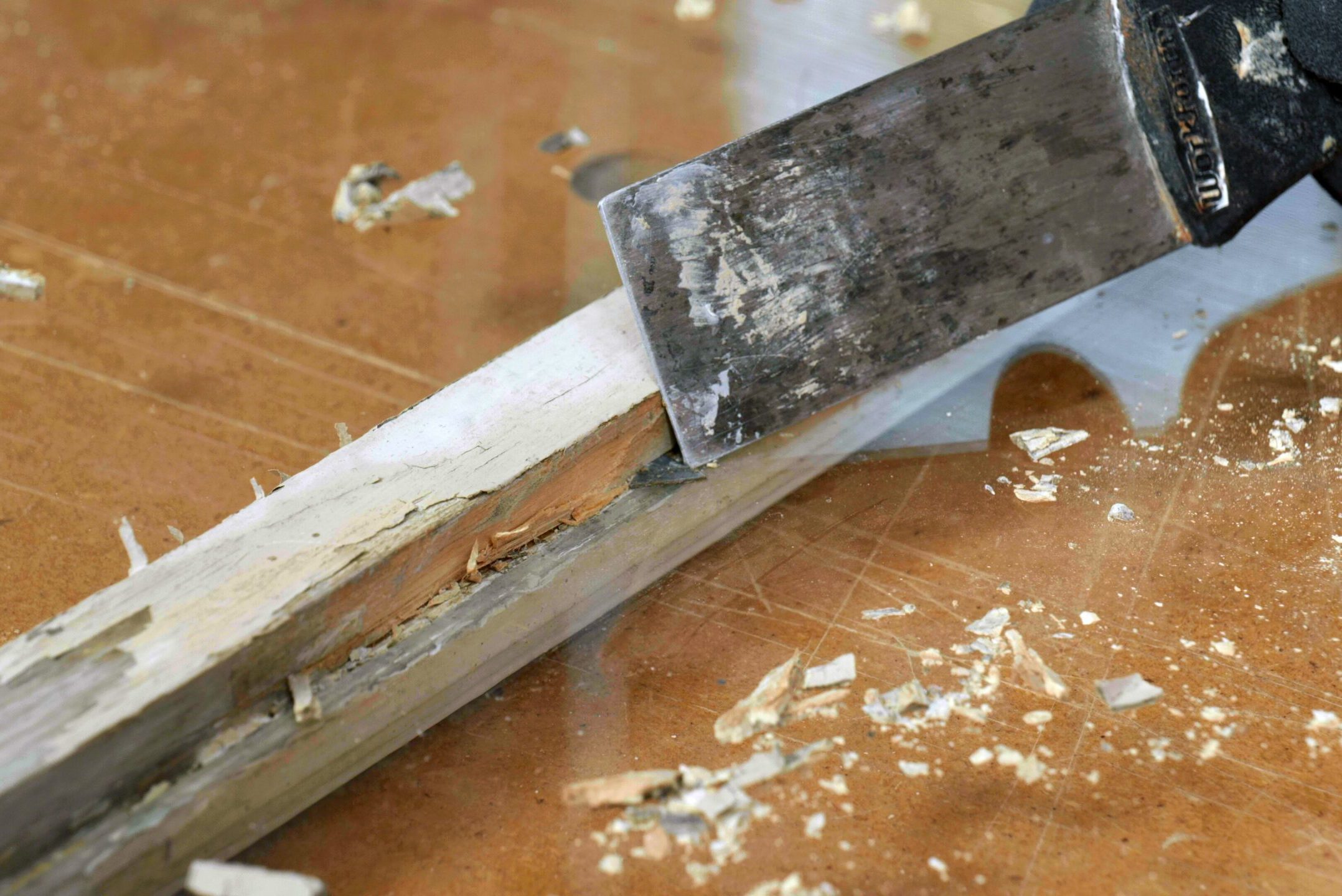 Remove broken glass