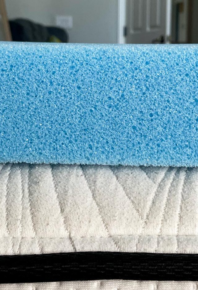 Amazon Basics Cooling Gel Infused Memory Foam Mattress Topper